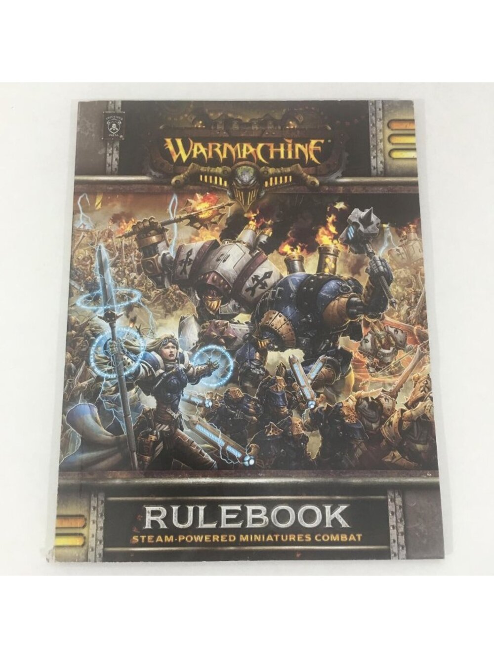 Warmachine 2 Player Battle Box Rulebook Steam Powered Miniatures Combat